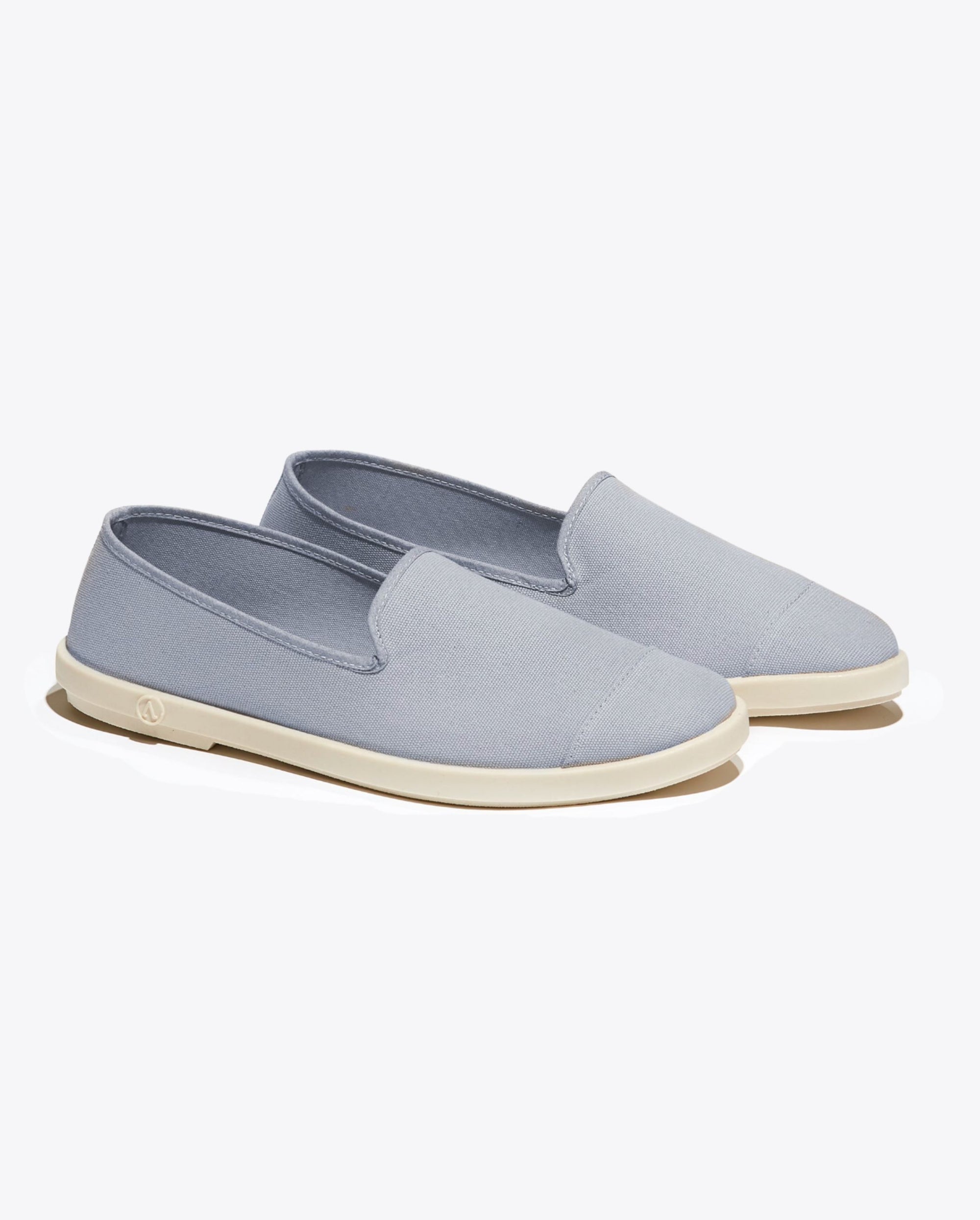 Espadrille homme coton, gris