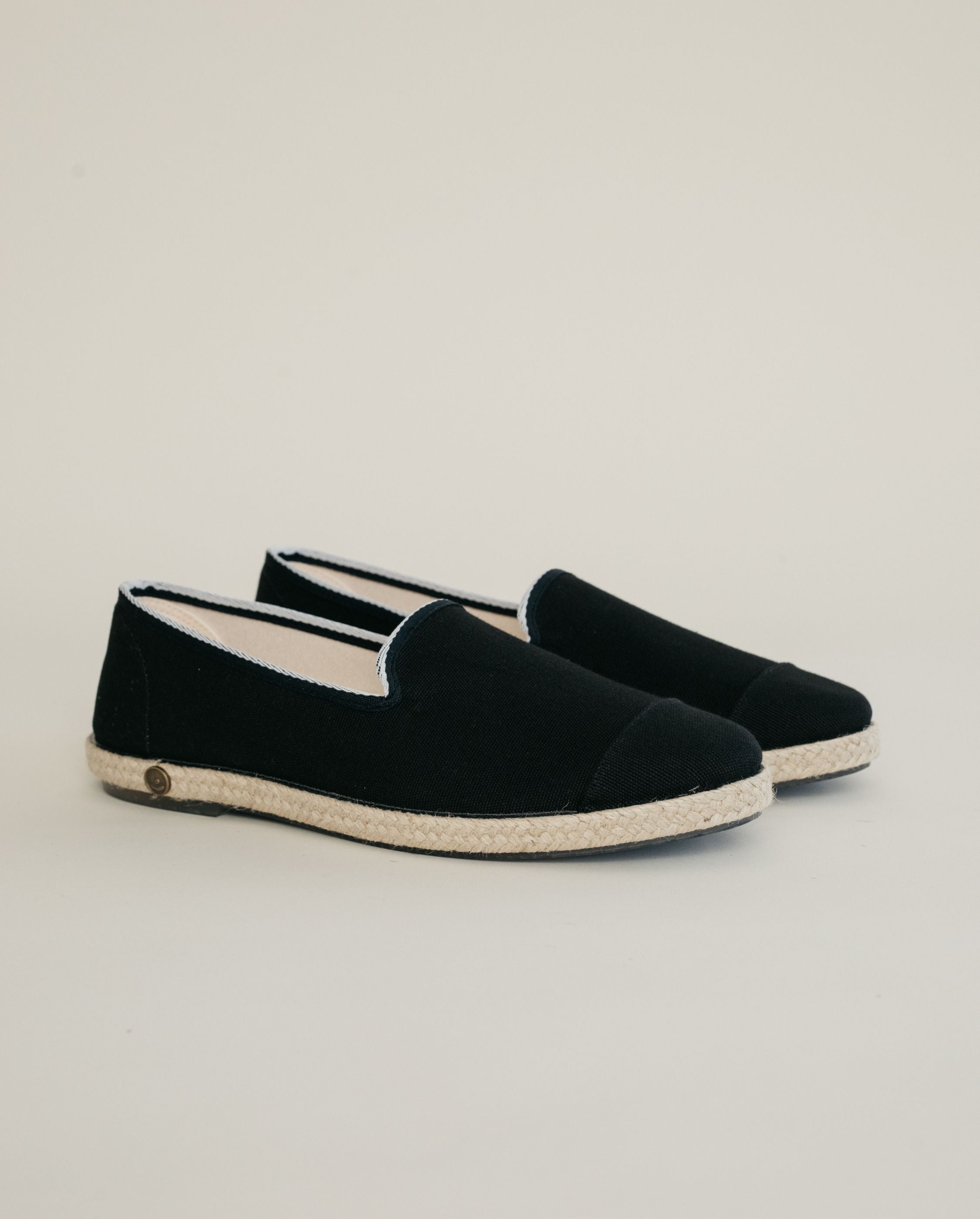 Espadrille noir outlet homme