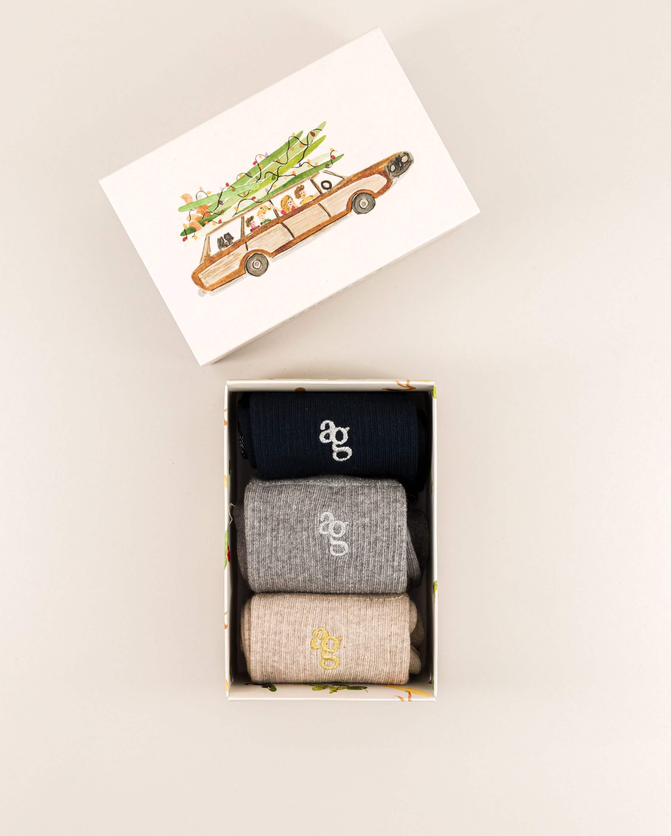3 Paires De Chaussettes Hautes Femmes - Cuissardes Avec Strass, Triple Bandes, Longueur 46 Cm - Taille Unique élastique - 3