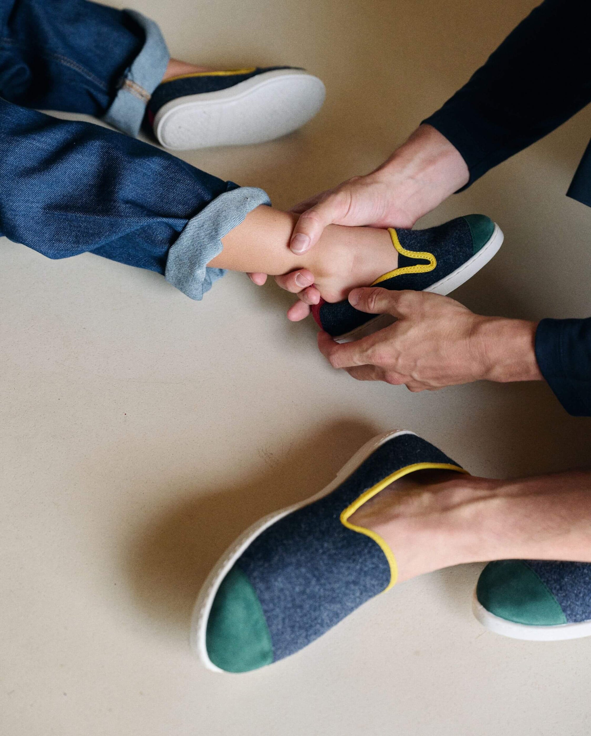 Chausson play marine homme kids Angarde