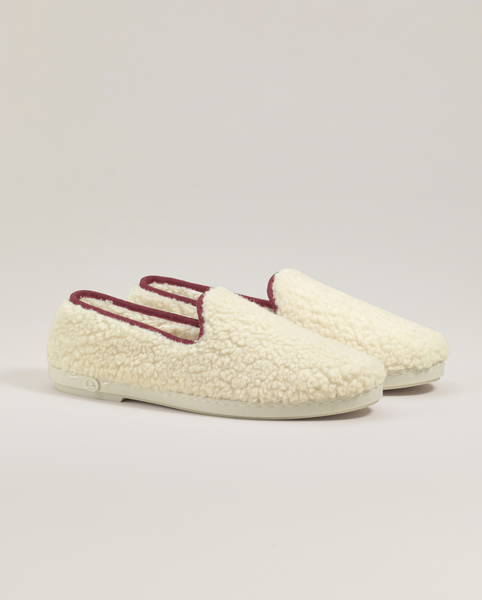 Blanche porte chaussons femme hot sale