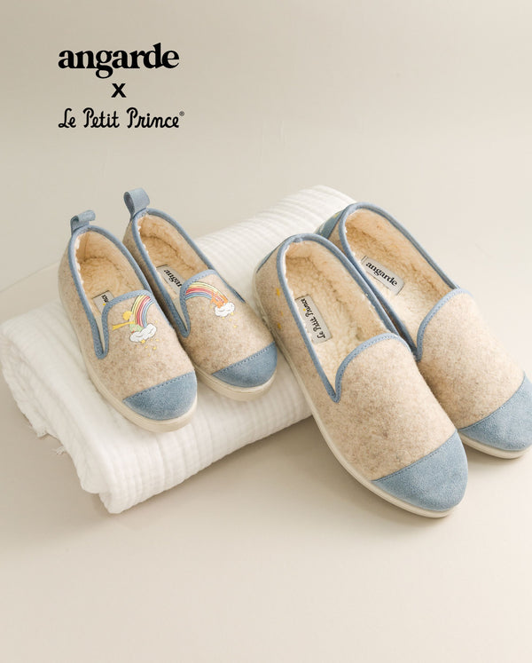 Duo chaussons laine femme enfant collab' x le petit prince Angarde