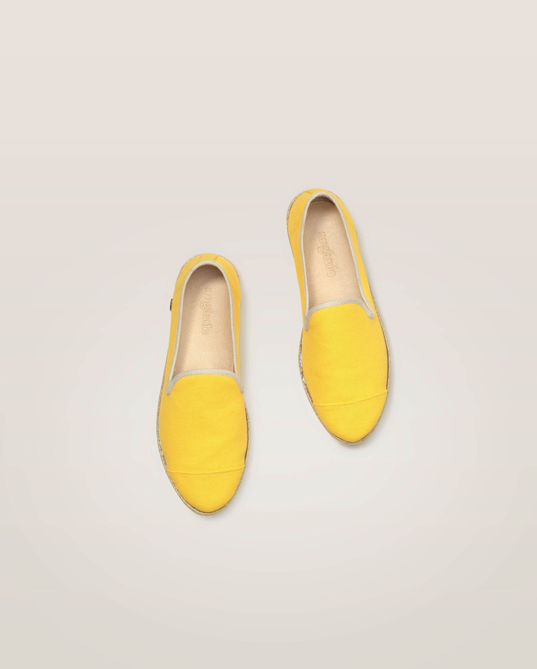 Espadrilles store jaunes femme