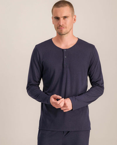 Haut de pyjama homme, marine face Angarde