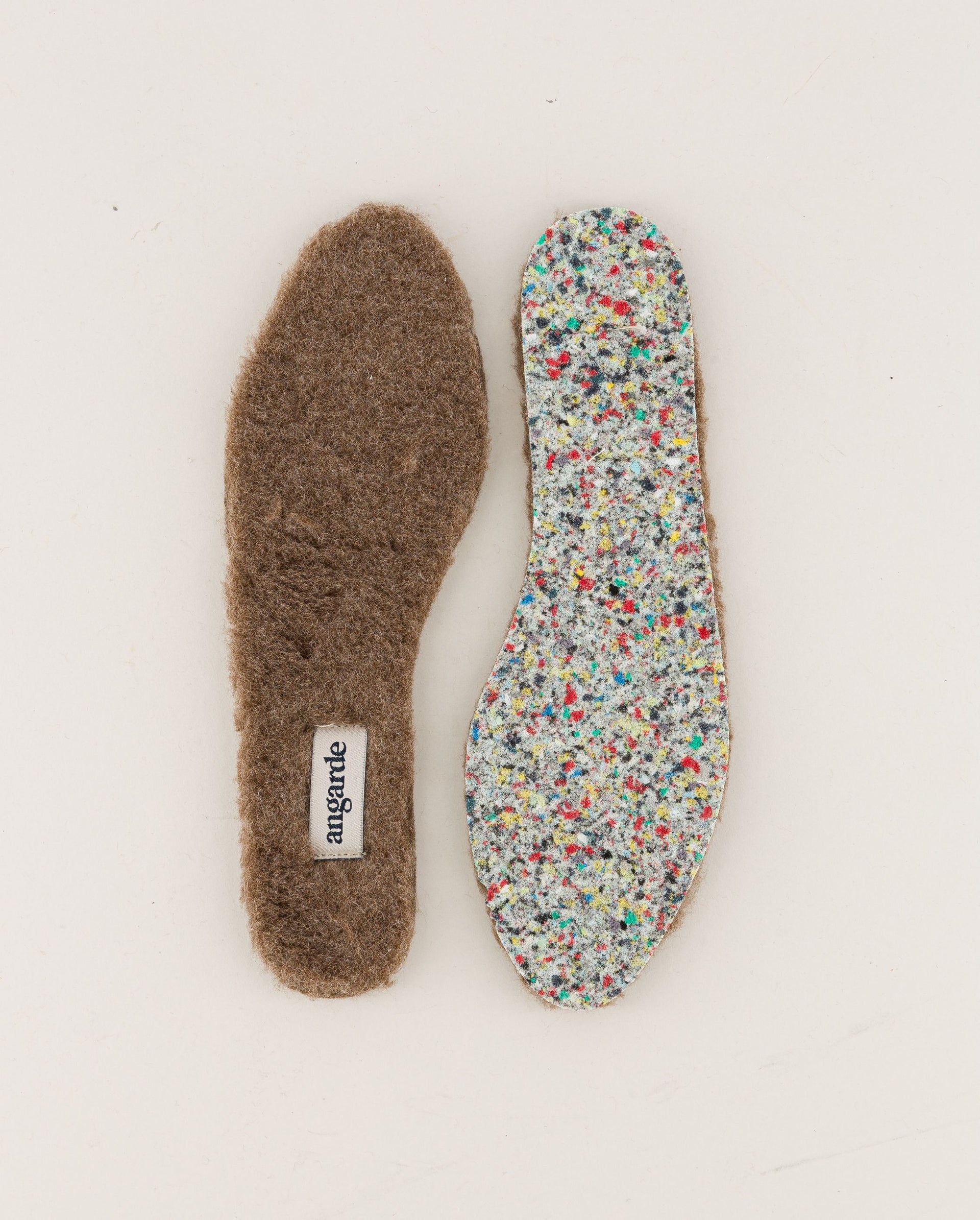 Women's replacement insoles, virgin wool