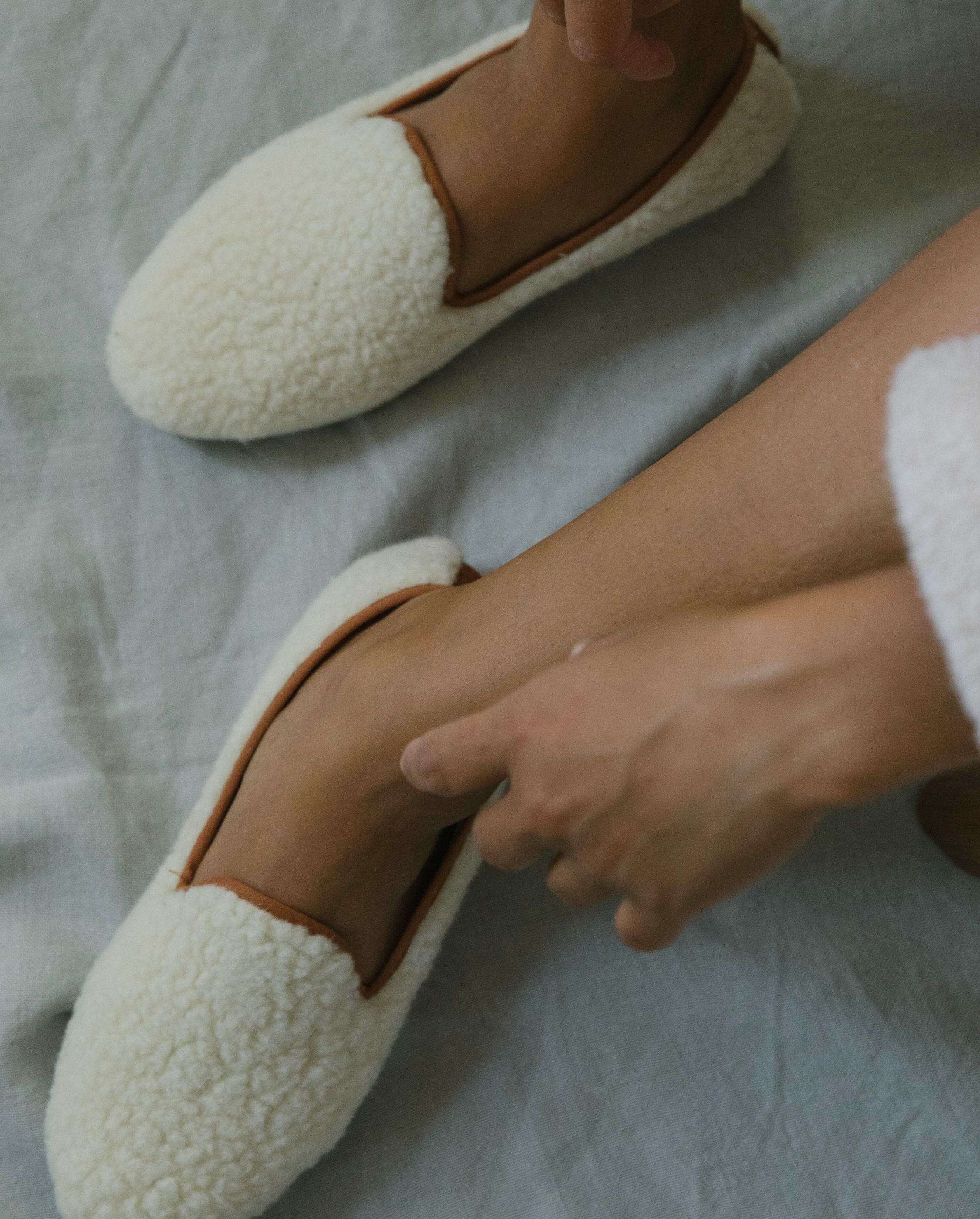 Chausson blanc femme hotsell