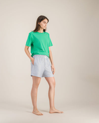 Short pyjama femme, ciel profil plein pied Angarde