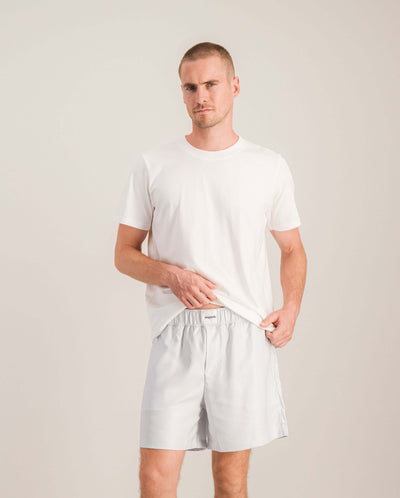 Short pyjama homme, bleu zoom Angarde