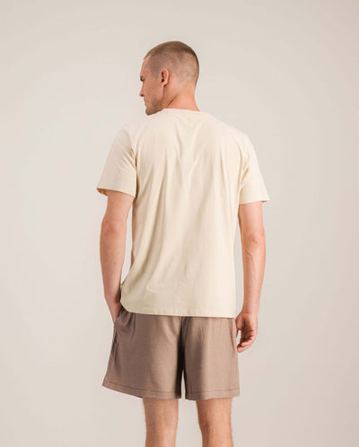 Short pyjama homme, chocolat dos Angarde