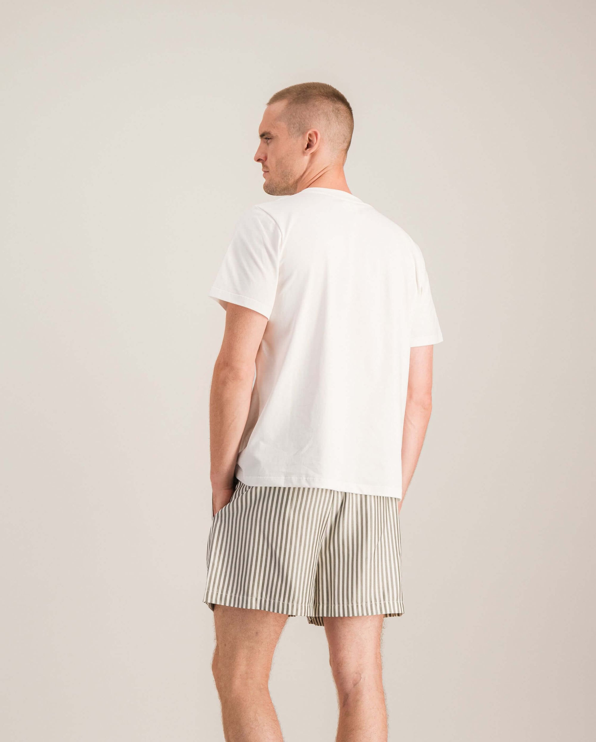 Short pyjama homme, matcha dos Angarde