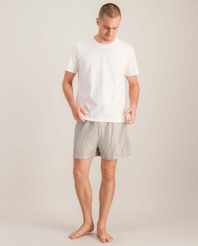 Short pyjama homme, matcha debout Angarde