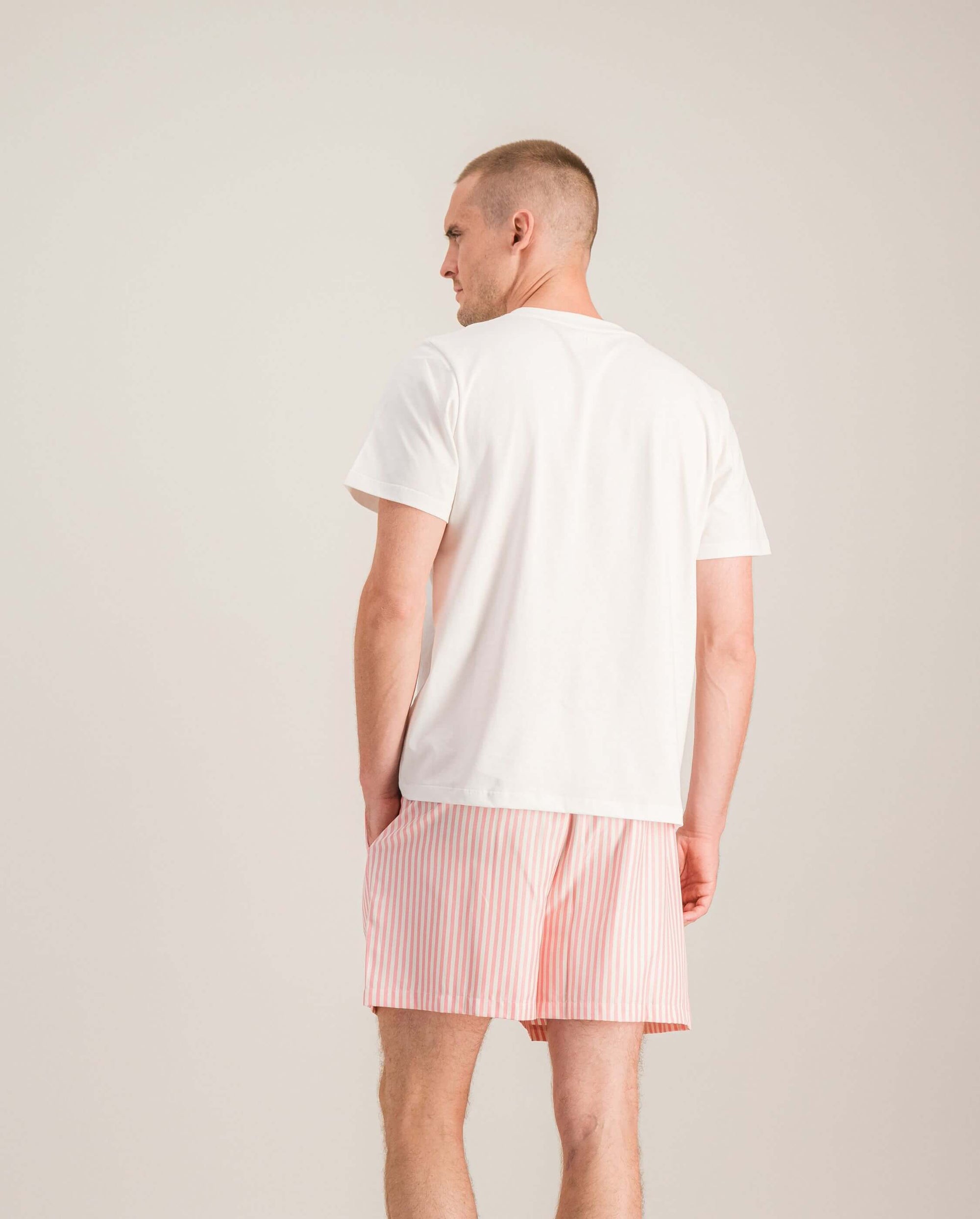 Short pyjama homme, dahlia dos Angarde