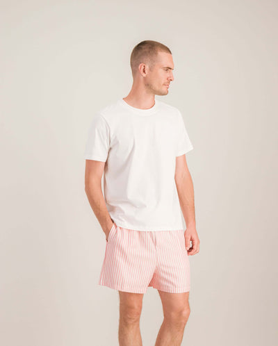 Short pyjama homme, dahlia poches Angarde