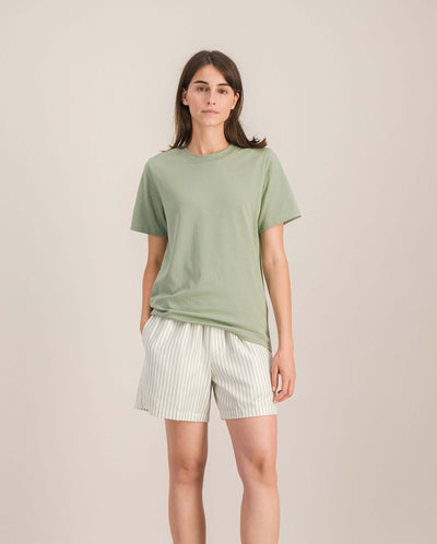 Short pyjama femme, sauge debout Angarde