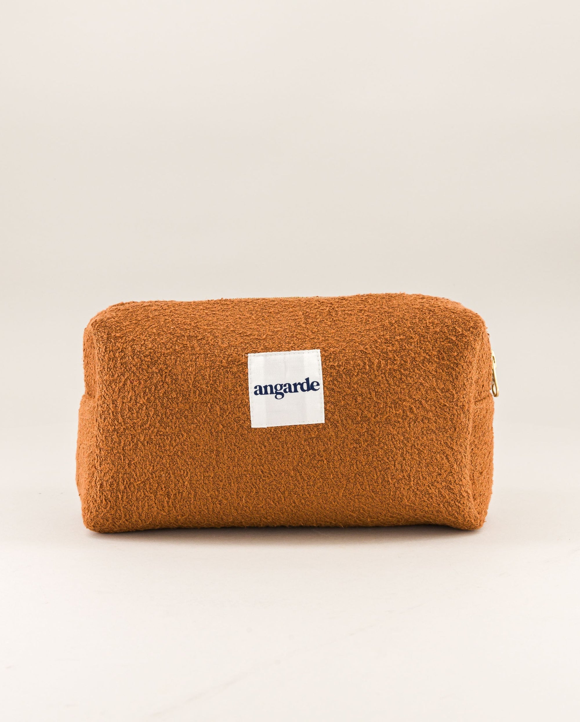 Toiletry bag, cognac