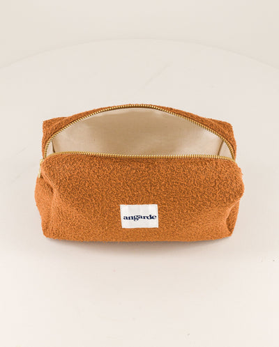 Toiletry bag, cognac