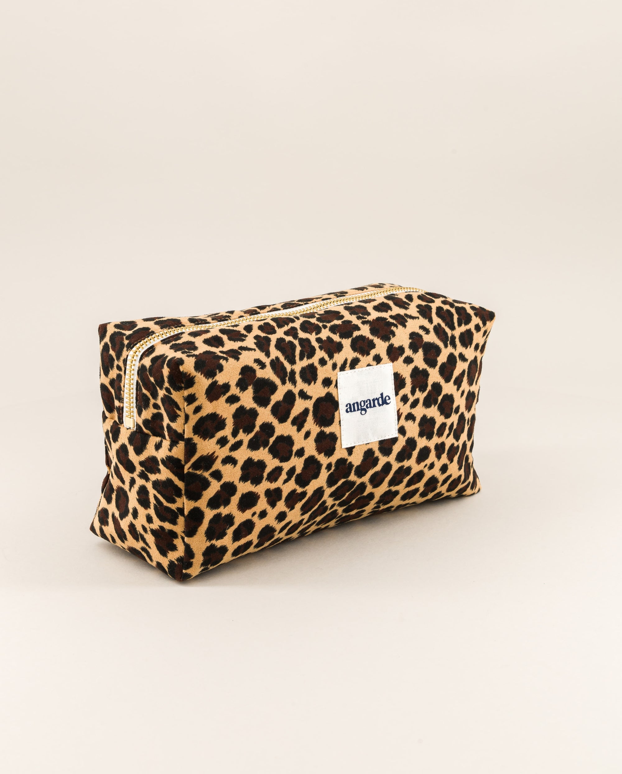 Toiletry bag, leopard