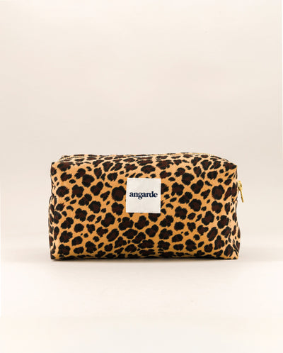 Toiletry bag, leopard