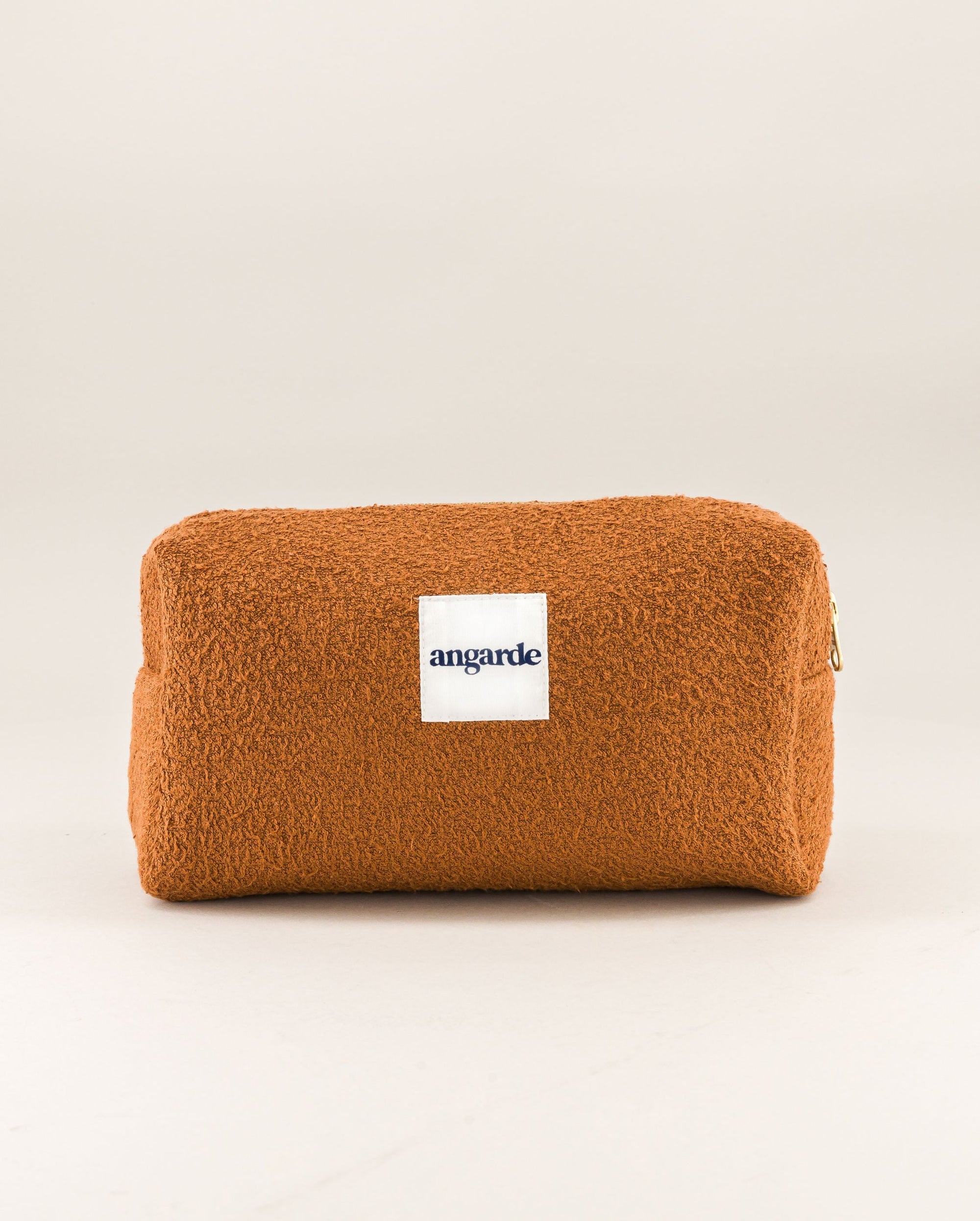 Toiletry bag, cognac