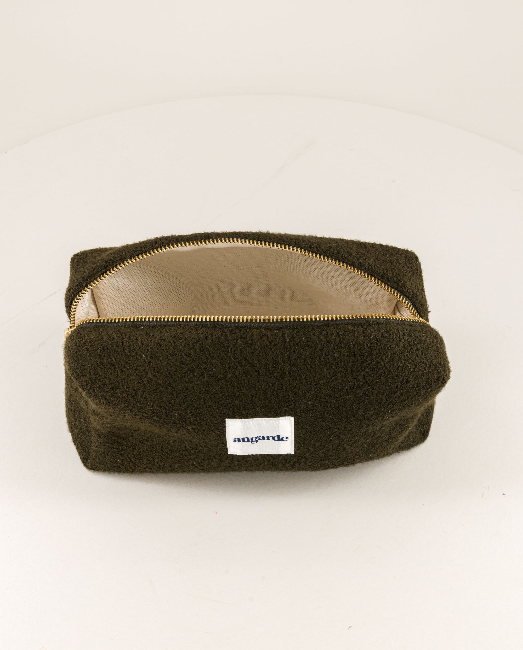 Toiletry bag, khaki