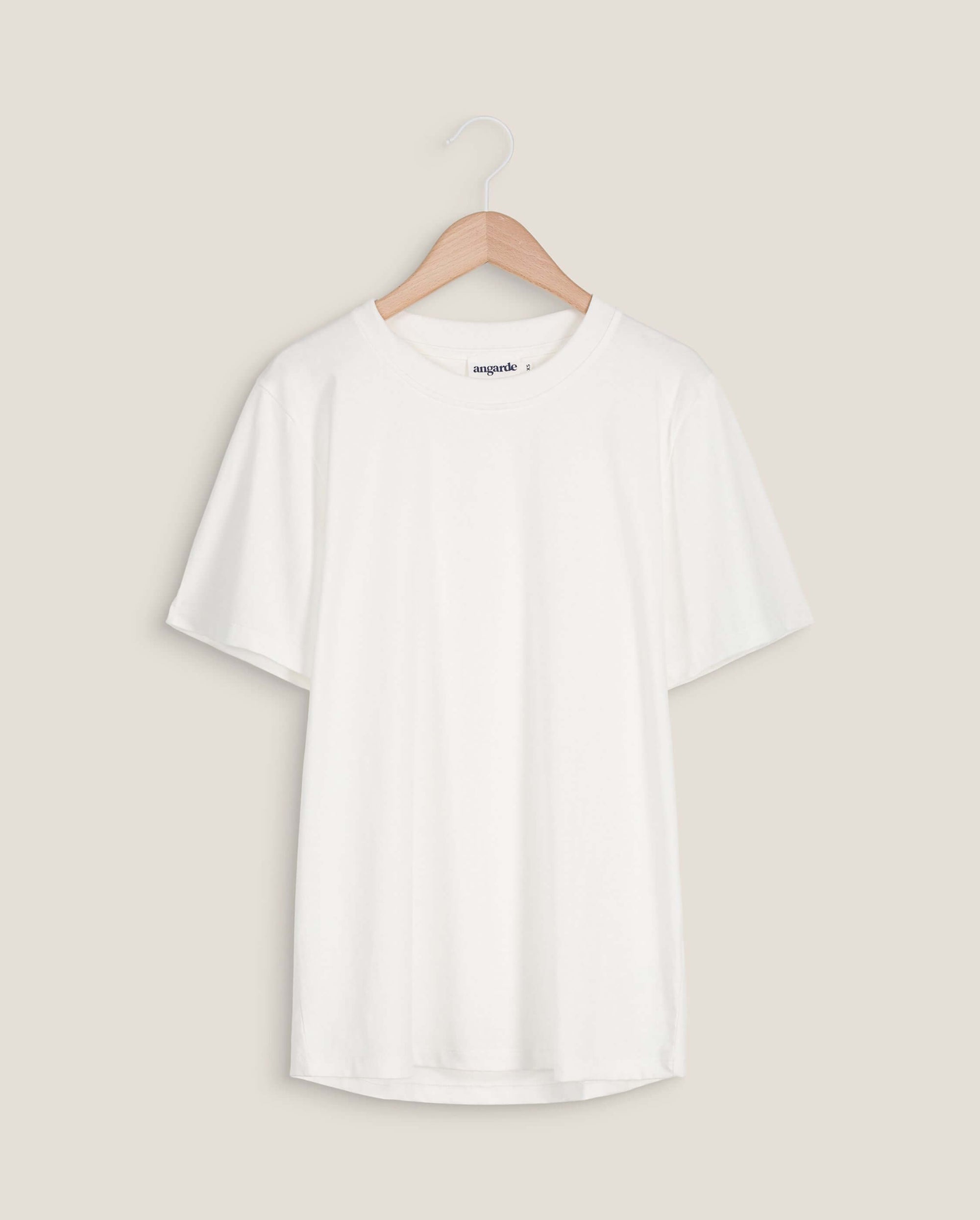 T-shirt femme coton bio, blanc