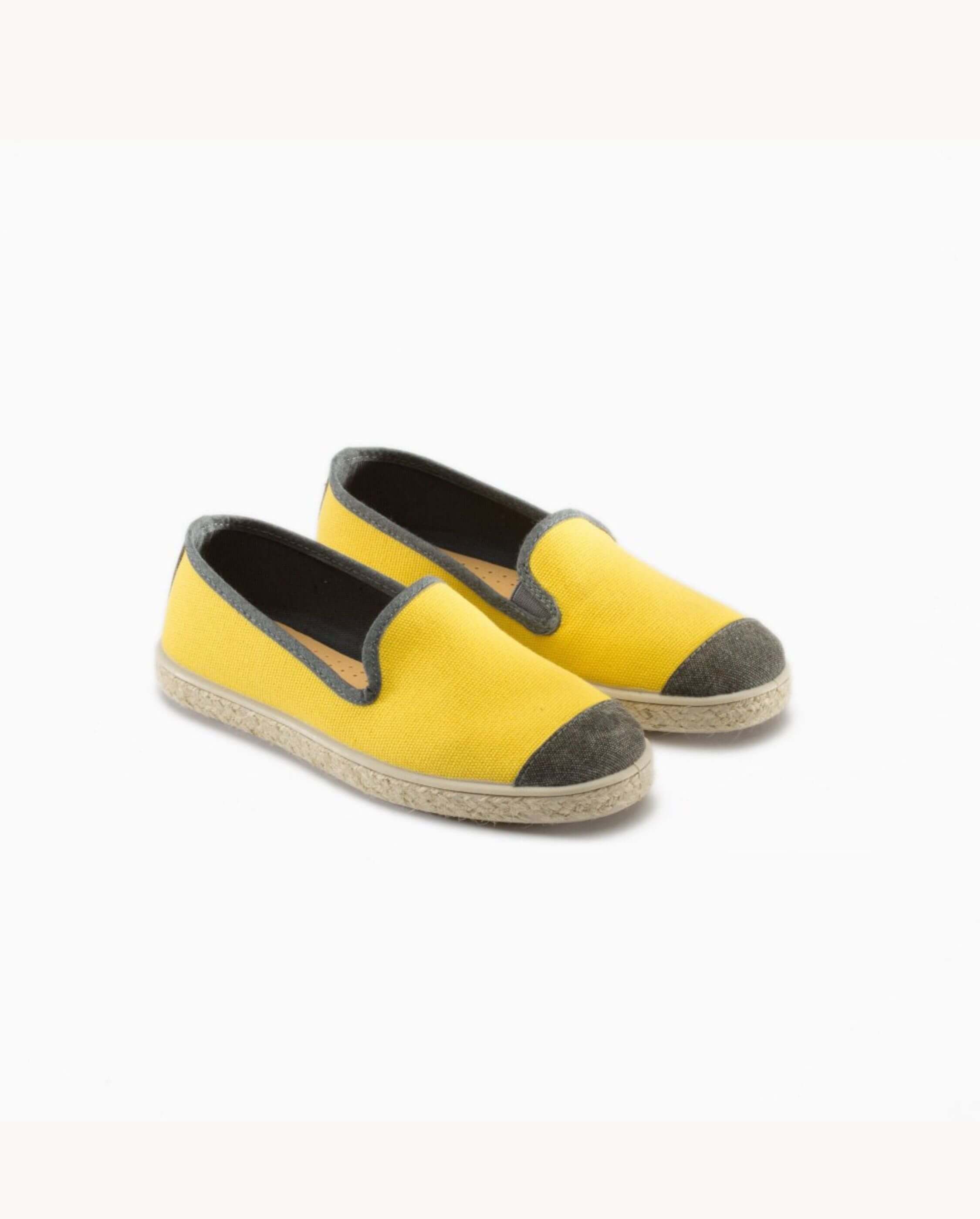 Espadrille jaune cheap