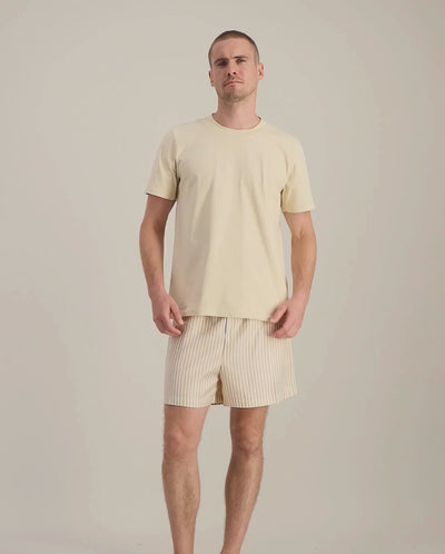 Short pyjama homme, latte video Angarde